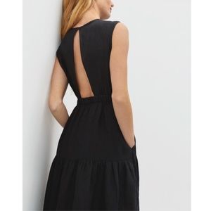 Everlane The Linen Open-Back Dress – size 2